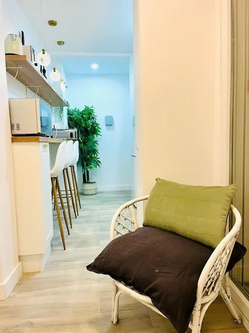 New Luxurious Studio With Patio/Center Apartment Malaga 0*,  Spain